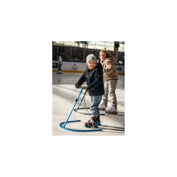 Glider ajutor de patinaj pe gheata , albastru