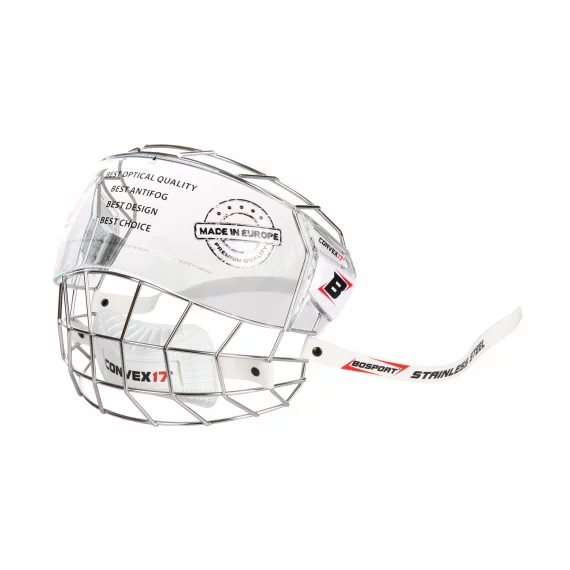 Grilaj protecție hochei Uniplexi Convex 17, junior
