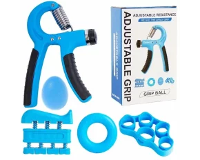 Grip 5 grip strengthener set blue