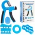 Grip 5 grip strengthener set blue