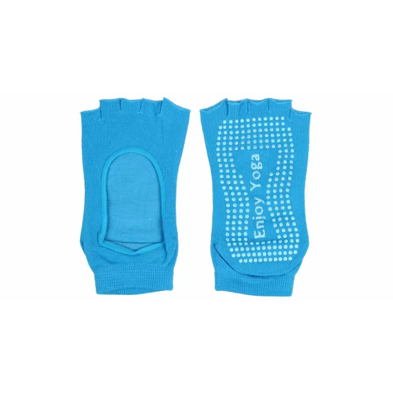 Grippy S1 yogal sosete fara degete, albastre