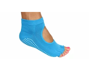 Grippy S1 yogal sosete fara degete, albastre