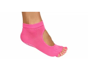 Grippy S1 yogal sosete fara degete, roz