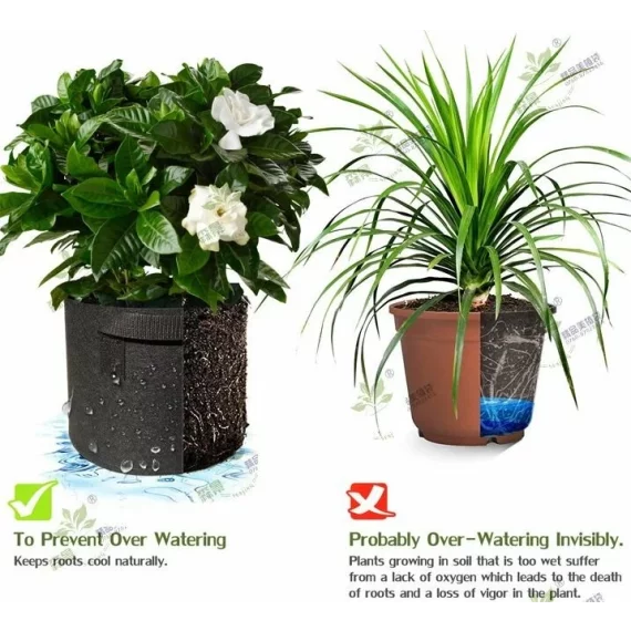 Grow Bag 129L ghiveci pentru flori
