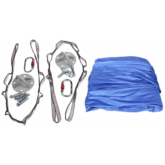 Hamac pentru yoga Hammock hamac, albastru inchis