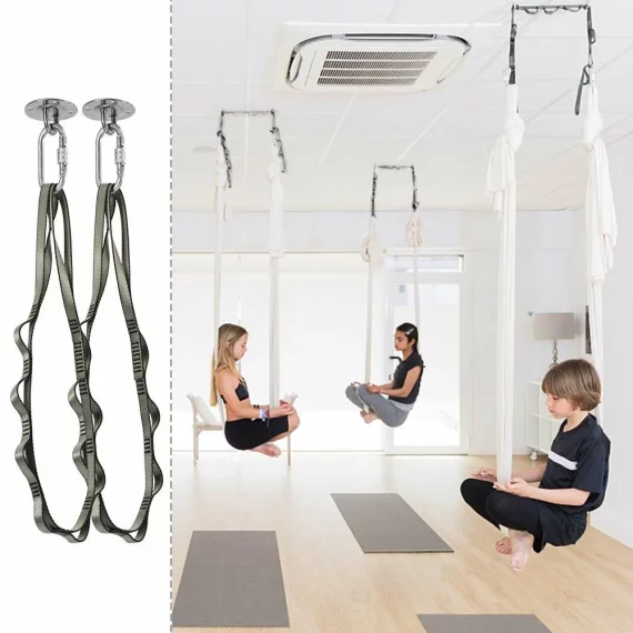 Hamac pentru yoga Hammock hamac, albastru inchis