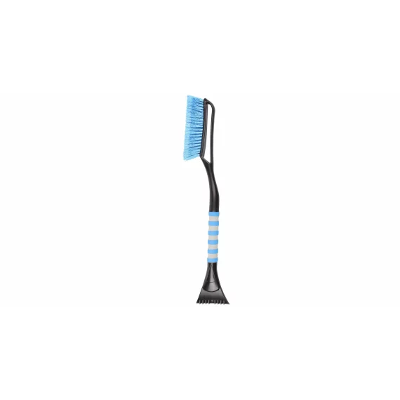 Racleta pliabila cu perie pentru masina Ice Care, albastru