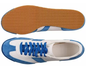 Incaltaminte tenis cu piciorul Classic Indoor, alb-albastru