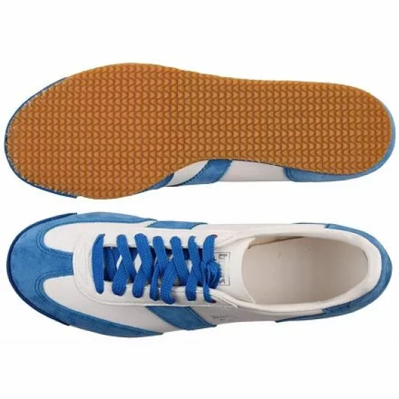 Incaltaminte tenis cu piciorul Classic Indoor, alb-albastru