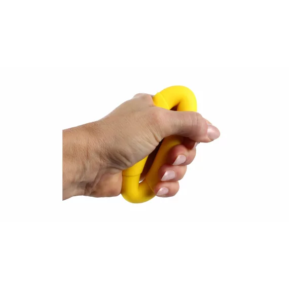 Inel fitness Hand grip O galben