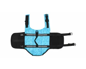 Jacheta pentru caini Dog Swimmer life albastru