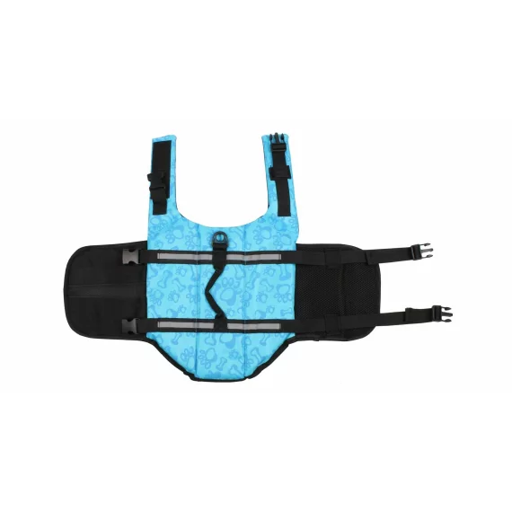 Jacheta pentru caini Dog Swimmer life albastru