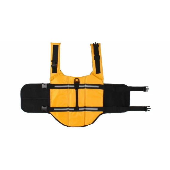 Jacheta pentru caini Dog Swimmer life galben