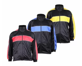 Jacheta sport TJ-2 negru-rosu