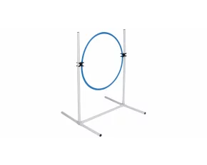 Jump Circle obstacol pentru caini, alb