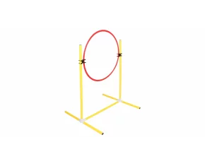 Jump Circle obstacol pentru caini, galben