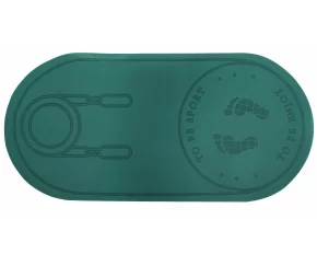 Saltea pentru sarit coarda, Jumping Mat 130, culoare verde