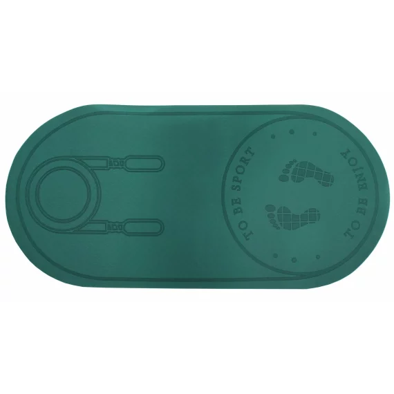 Saltea pentru sarit coarda, Jumping Mat 130, culoare verde