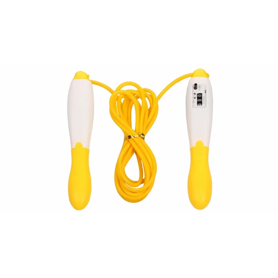 Jumppy coarda de sarituri cu contor, galbena