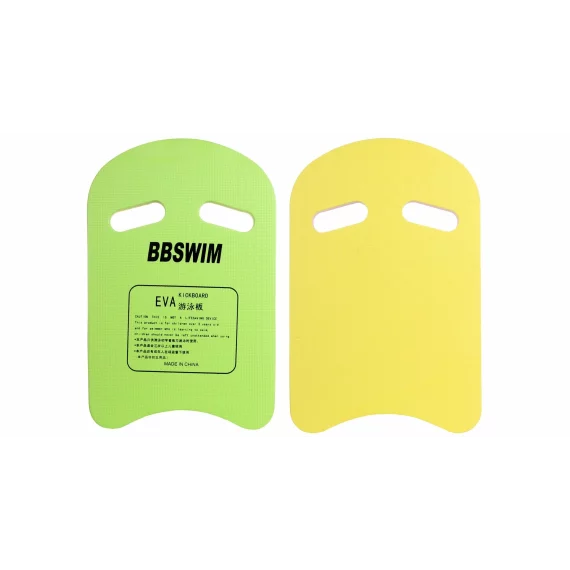 Pluta pentru inot Kickboard, dimensiune 45 x 29 x 2.8 cm, culoare verde