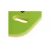 Pluta pentru inot Kickboard, dimensiune 45 x 29 x 2.8 cm, culoare verde