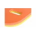 Pluta pentru inot Kickboard, dimensiune 45 x 29 x 2.8 cm, culoare portocaliu