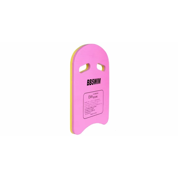 Pluta pentru inot Kickboard, dimensiune 45 x 29 x 2.8 cm, culoare roz