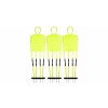Kit 3 manechini pliabili pentru antrenament, Merco Split Soccer Dummy, inaltime 193cm