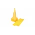 Kit antrenament agilitate Jump 4HS38, contine 8x conuri cu inaltimea de 38cm, 4x bete 100cm