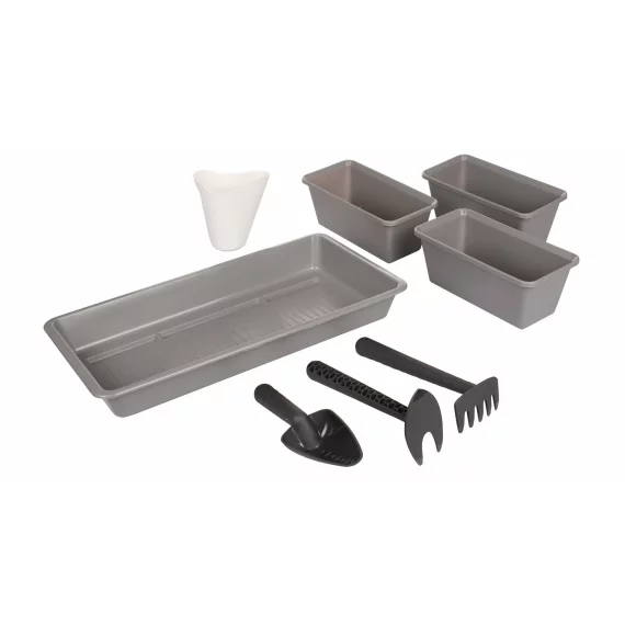 Kit set de gradina cu unelte si cana
