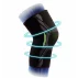 KN02 knee support black-blue