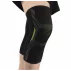 Genunchiera elastica KN02, negru-rosu