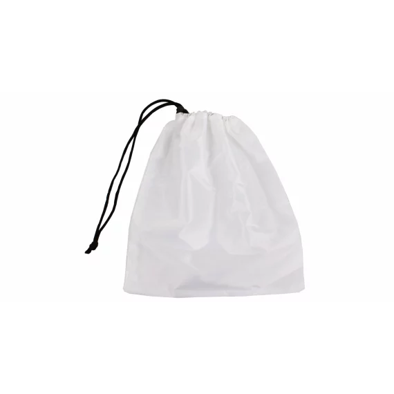 Large Drawstring Bag plasa cu cordon , alb