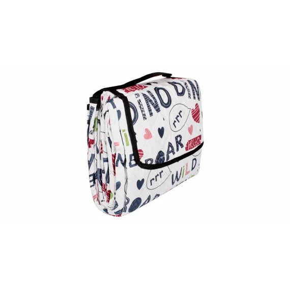 Letters XXL picnic blanket 200 x 200 cm