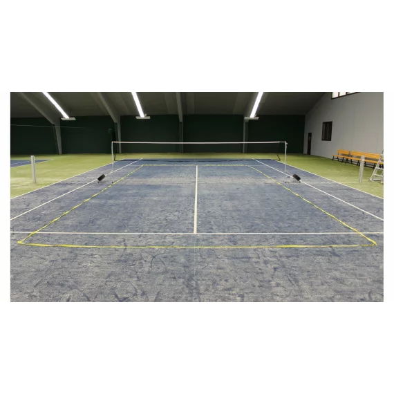 Linii teren badminton 13,4 x 6,1m, cu ancorare