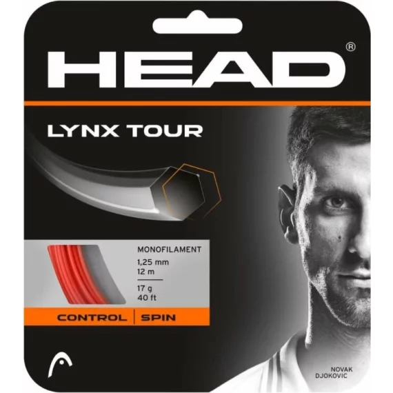 Lynx Tour coarda de tenis 12 m, portocaliu