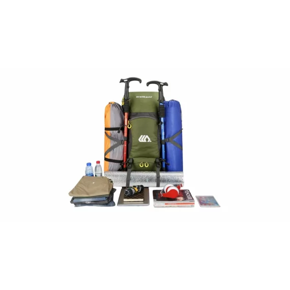 Rucsac pentru drumetii Makalu 50 l verde