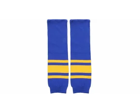 Malše ice hockey socks Youth blue-yellow