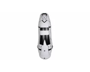Manechin antrenament gonflabil Training Dummy 200 cm alb-negru