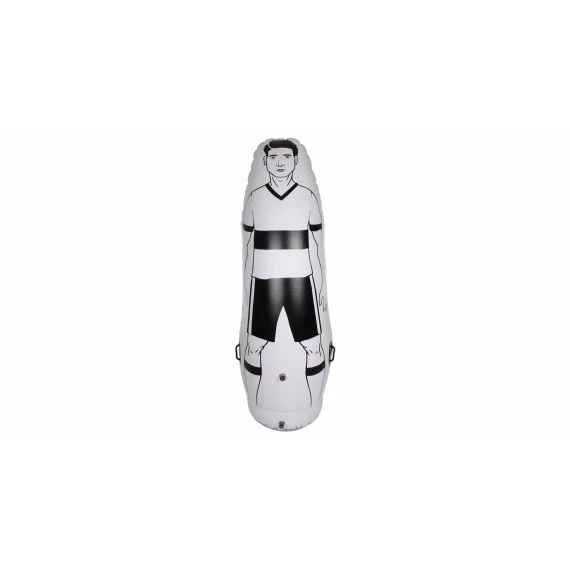 Manechin antrenament gonflabil Training Dummy 200 cm alb-negru