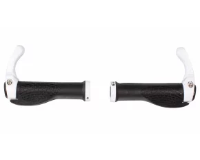 Manere bicicleta Horn alb
