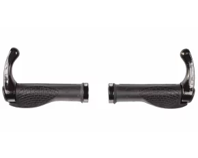 Mansoane cu maner pentru bicicleta Horn negru