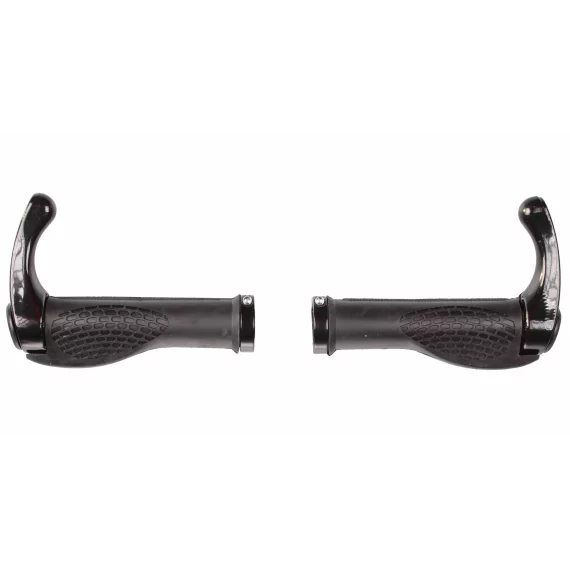 Mansoane cu maner pentru bicicleta Horn negru