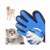 Manusa pentru indepartarea parului animalului de companie Pet Glove rosu