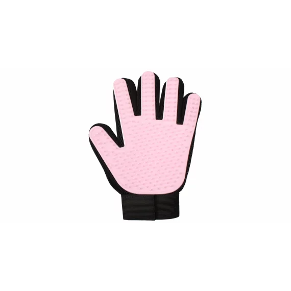 Manusa pentru indepartarea parului Pet Glove roz