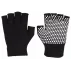 Manusi de yoga grippy G1, fara degete negru