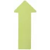 Marcaj podea agilitate forma sageata, Arrow, galben