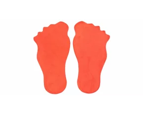 Marcaje podea Feet portocaliu