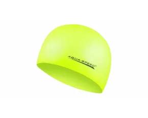 Mega casca pentru inot, galben neon