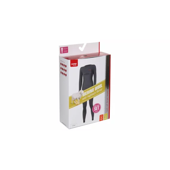 Merino WOmen set functional pentru femei ,negru